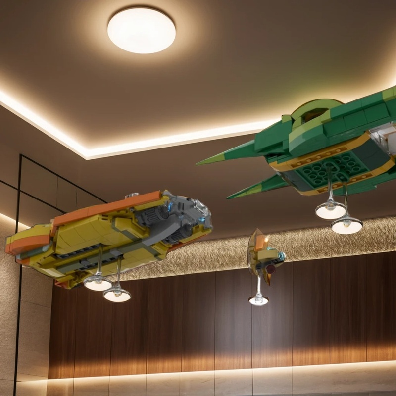 Kids Hunter Education - 664pcs MOC 바운티 헌터 추적 스타