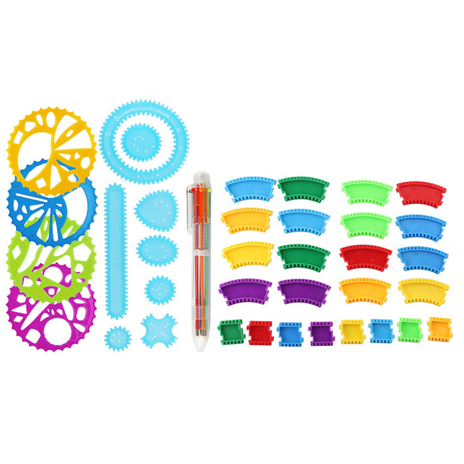 다채로운 스피로그래프 세트 어린이 마법 미술 드로잉 키 - Kids Education Drawing 리뷰 및 가격