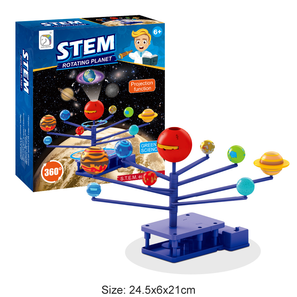 태양계 모형 8개 행성 전기 천문관 STEM 교육용 장 - Solar System Model 리뷰 및 가격