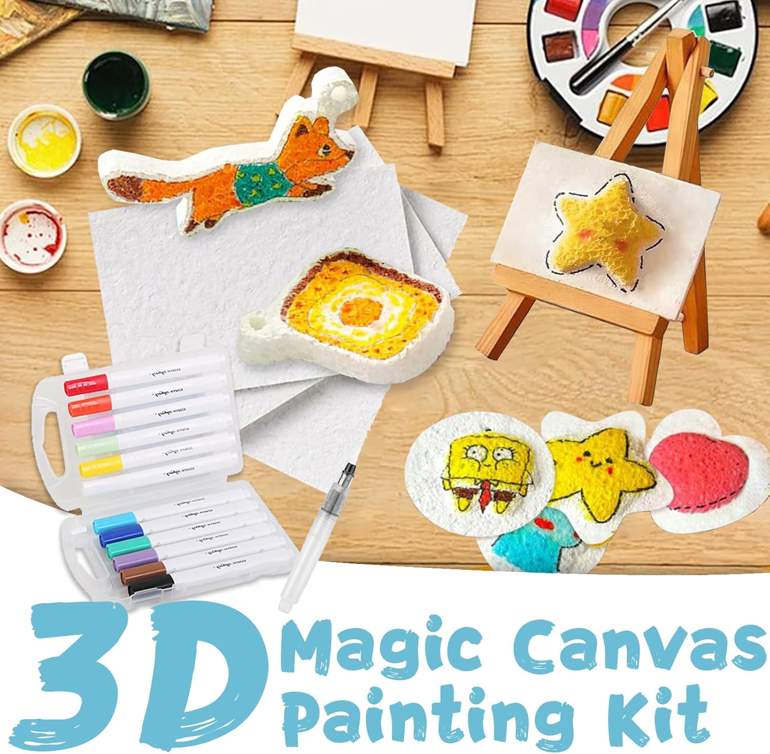 3D 퍼피 폼 텍스처 페인팅 종이 세트 (어린이 DIY - Kids Education Drawing 리뷰 및 가격