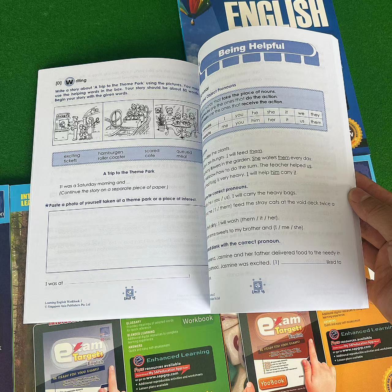 SAP 교육 1- 6 학년 어린이 영어 학습 워크북,  - Kids Education In Singapore 리뷰 및 가격