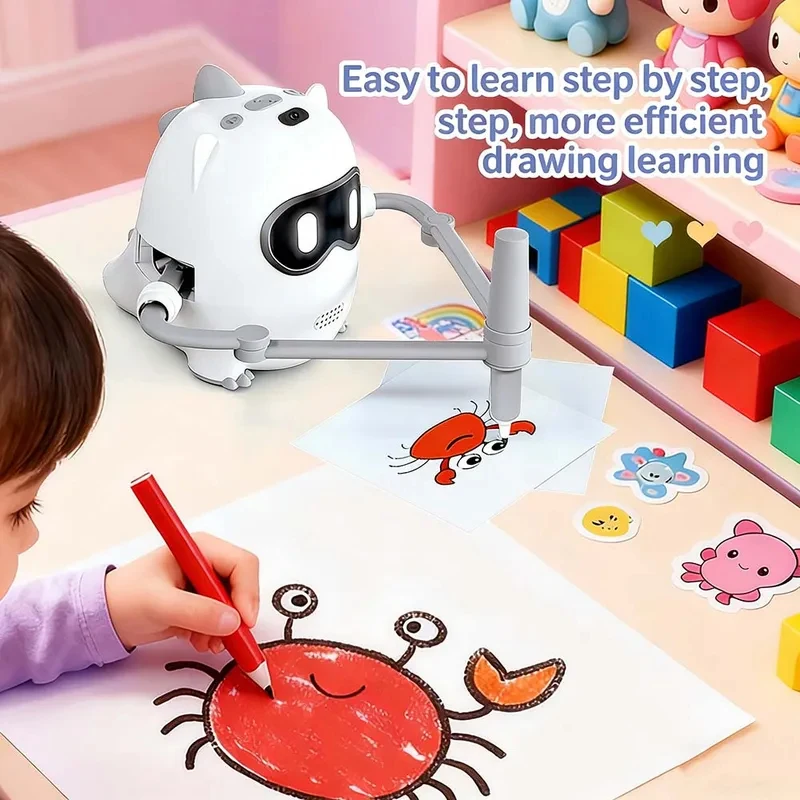 어린이를 위한 지능형 스케치 로봇, 충전식 그림 그리기 - Kids Education Drawing 리뷰 및 가격