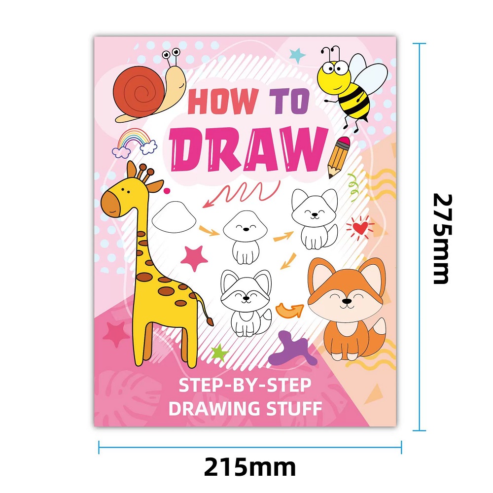 어린이를 위한 동물 만화 스케치북 그리기 방법, 재미있 - Kids Education Drawing 리뷰 및 가격
