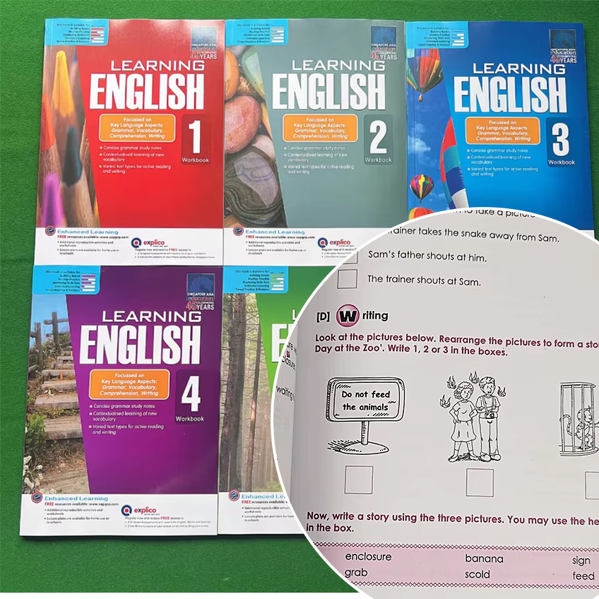 1권의 책 Sap Education 1-6학년 어린이  - Kids Education In Singapore 리뷰 및 가격