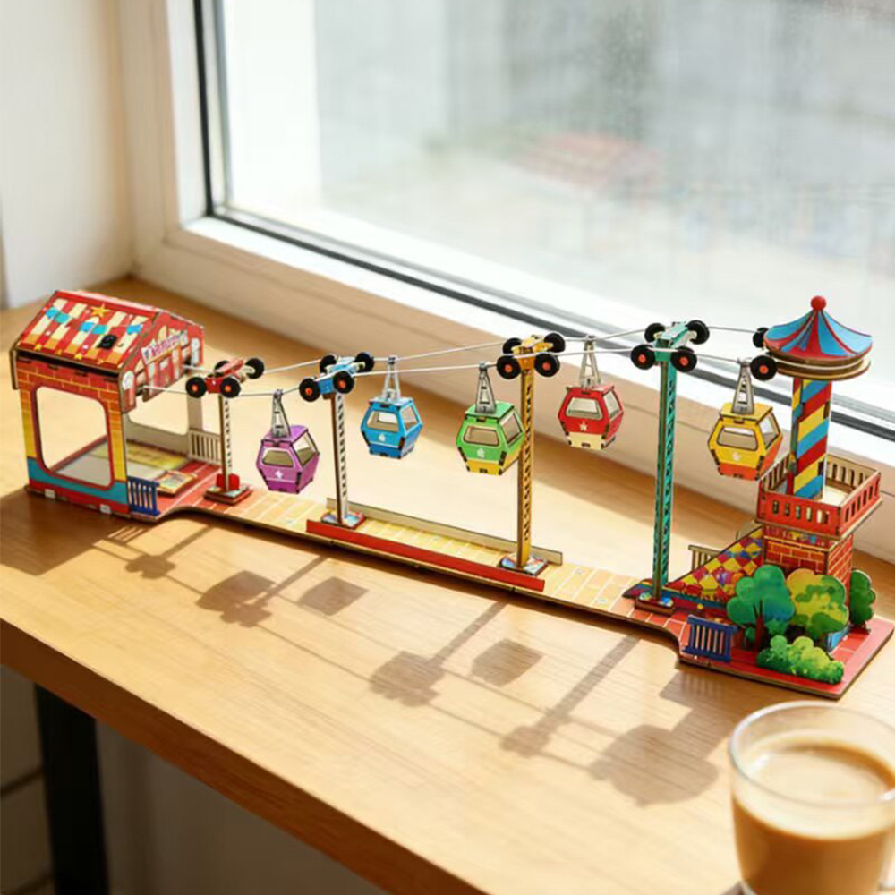 관광 케이블카 모델 어린이 과학 장난감 3D 퍼즐 ST - Kids Doctor Education 리뷰 및 가격