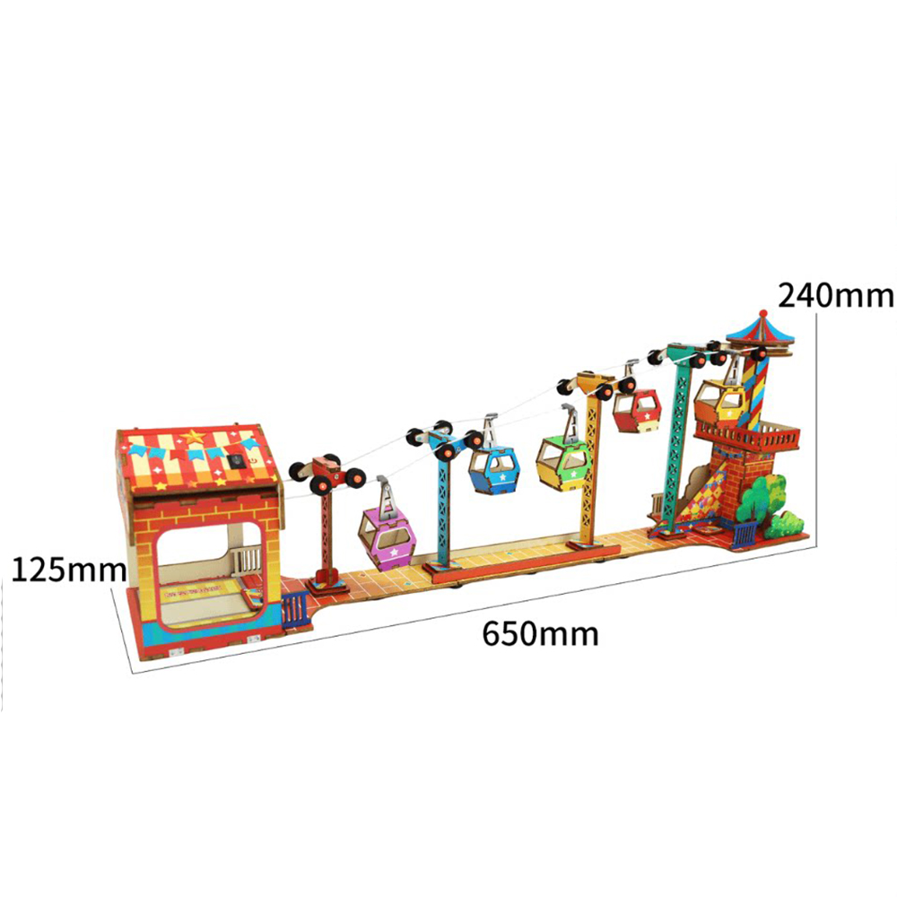 관광 케이블카 모델 어린이 과학 장난감 3D 퍼즐 ST - Kids Doctor Education 리뷰 및 가격