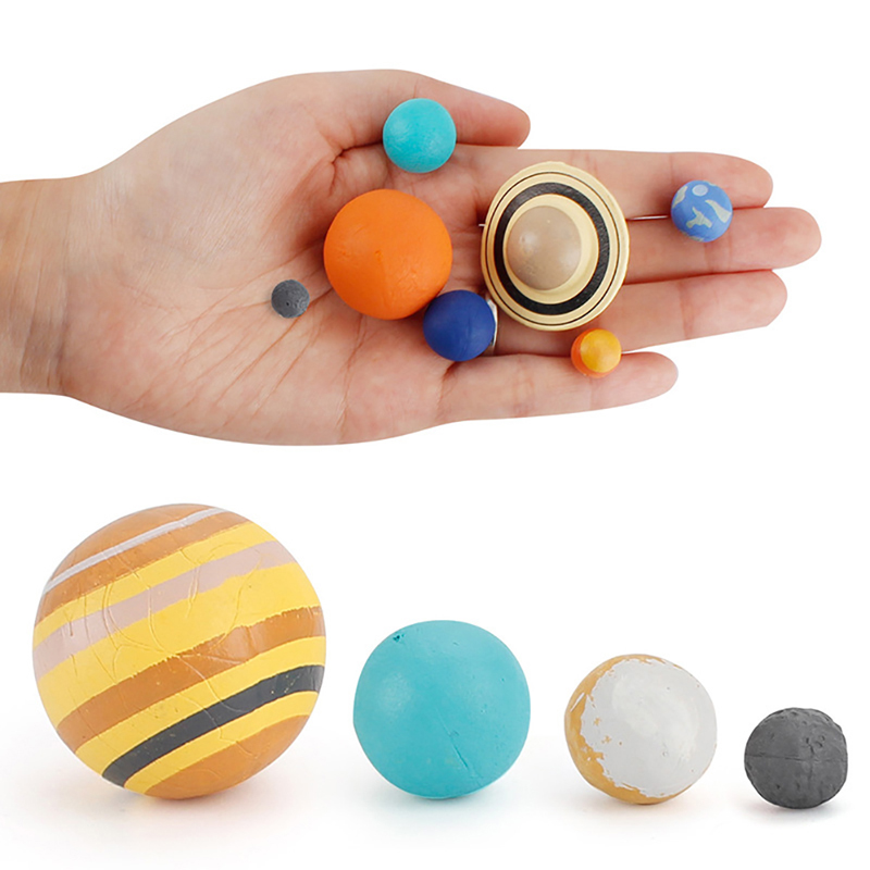 9개 세트 태양계 시뮬레이션 우주 행성 시스템 모델 피 - Solar System Model 리뷰 및 가격