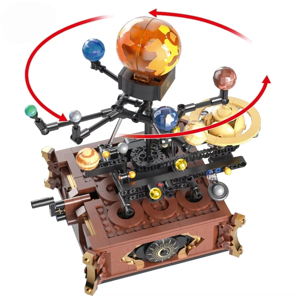 697pcs 클래식 우주 태양계 궤도 행성 모델 빌딩  - Solar System Model 리뷰 및 가격
