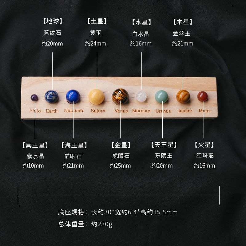 수정구 행성 태양계 모델, 행성 우주석 장식, 천체 대 - Solar System Model 리뷰 및 가격