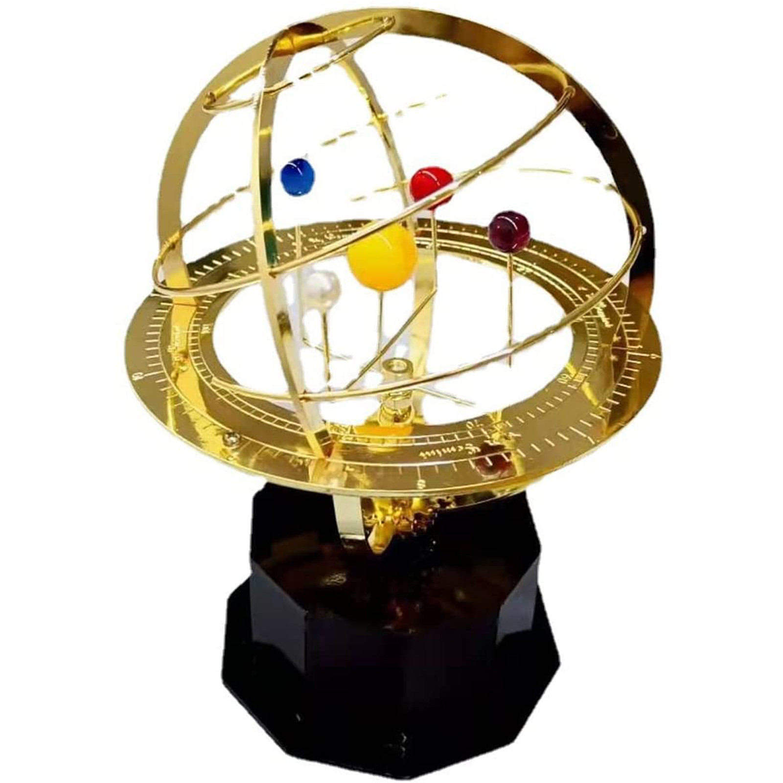회전하는 태양계 금속 장식품 레트로 행성 금속 모형 과 - Solar System Model 리뷰 및 가격