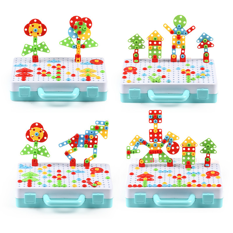 전기 드릴 너트 분해 일치 도구 장난감, 어린이 교육  - Kids Education Tools 리뷰 및 가격