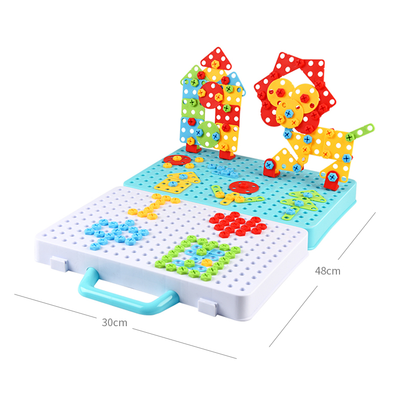 전기 드릴 너트 분해 일치 도구 장난감, 어린이 교육  - Kids Education Tools 리뷰 및 가격