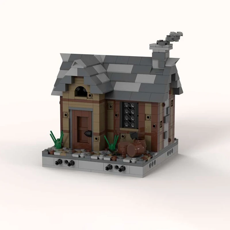 594PCS MOC DIY 중세 로그 캐빈 교육 장난감 - Kids Education Login 리뷰 및 가격