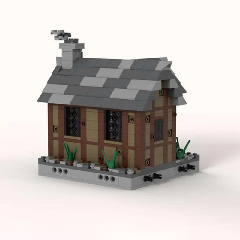 594PCS MOC DIY 중세 로그 캐빈 교육 장난감 - Kids Education Login 리뷰 및 가격