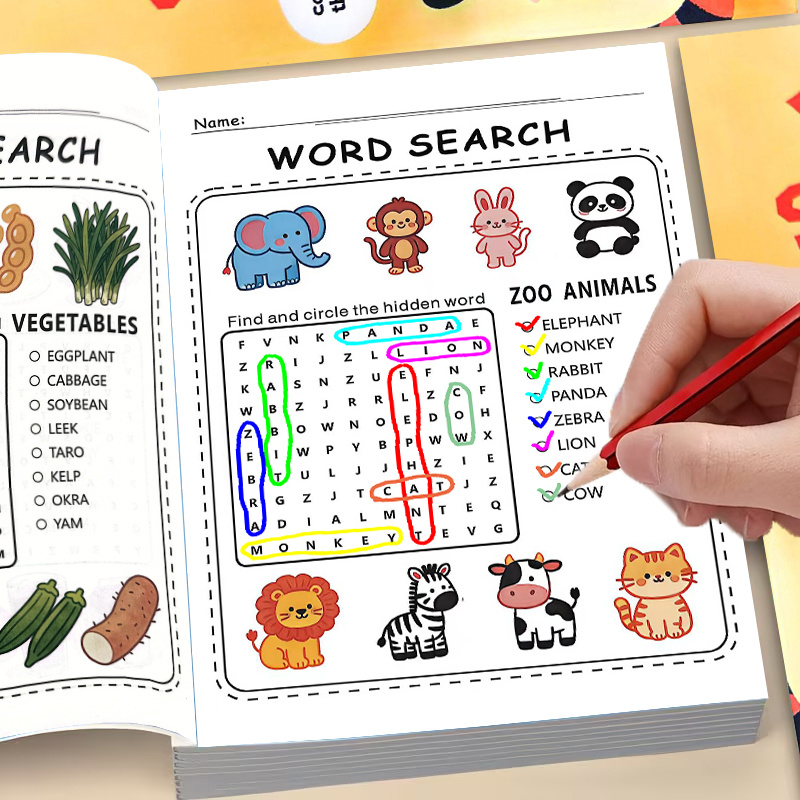 단어 찾기 책:4~8세 어린이를 위한 재미있고 교육적인 - Kids Education Related 리뷰 및 가격