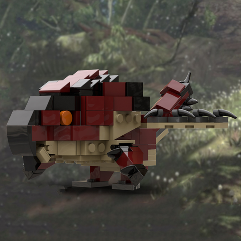 214pcs MOC Rathalos 몬스터 헌터 월드  - Kids Hunter Education 리뷰 및 가격